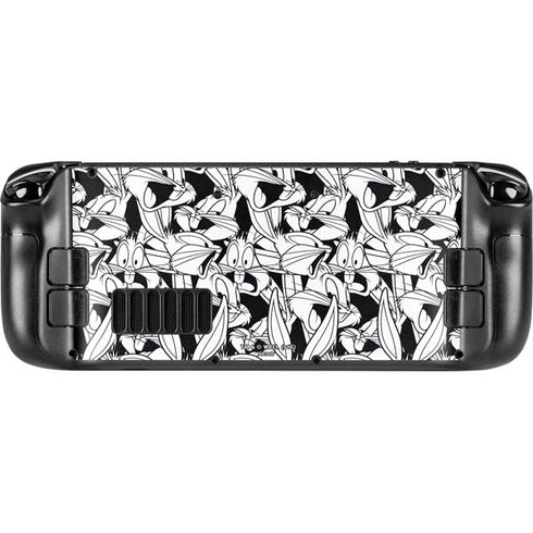 Looney Tunes Bugs Bunny Super Sized Pattern Steam Deck Handheld Gaming Computer Skin